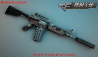 Модель M4A1-S Crossfire Style для CS 1.6