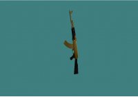 Модель Golden AK-47 2016 для CS 1.6